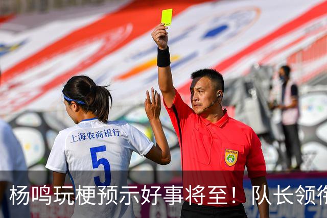 杨鸣玩梗预示好事将至！队长领衔送祝福，郭艾伦携张镇麟弗格再度老友重逢